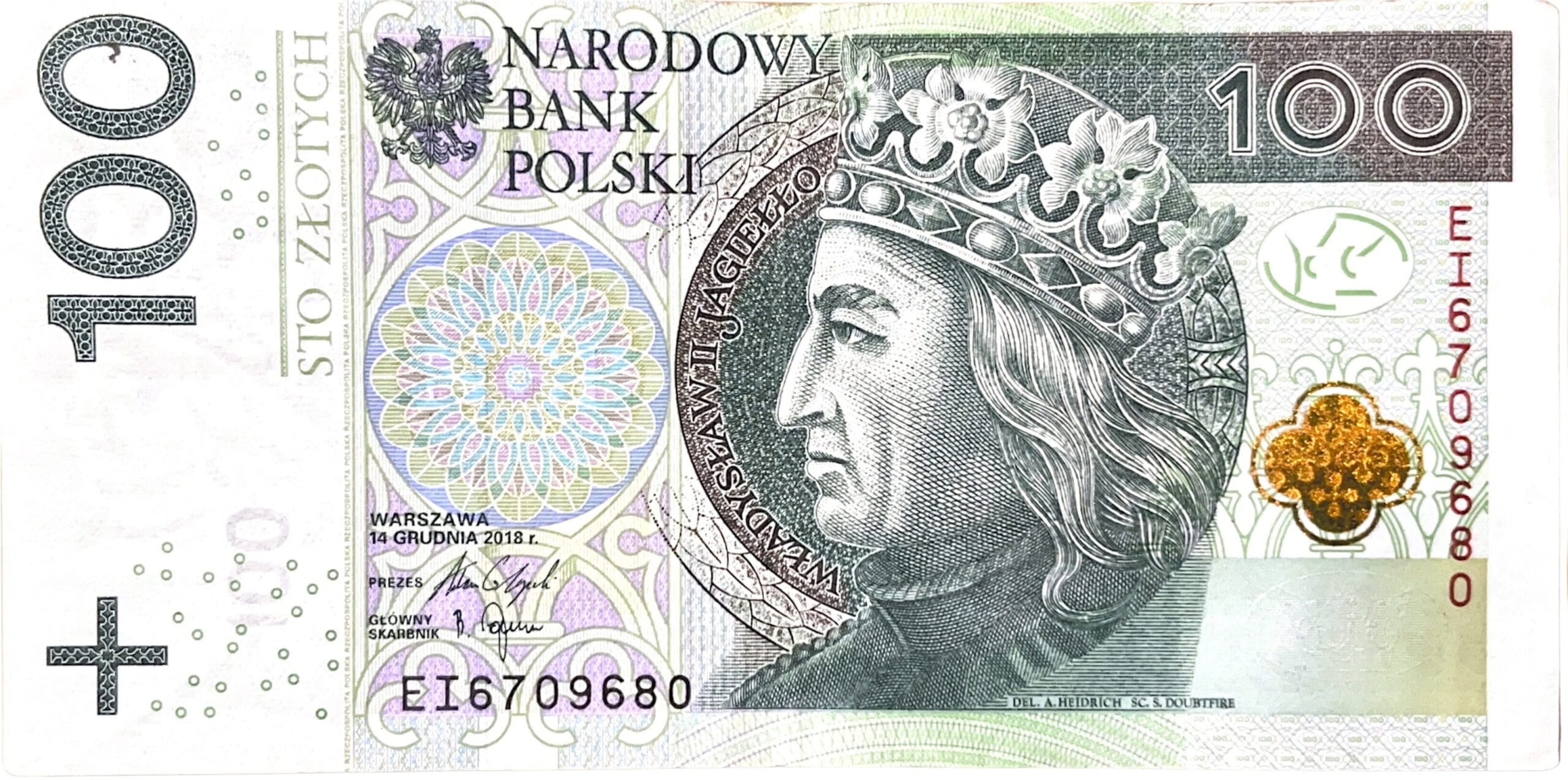 Wiedza o królach/władcach Polski z banknotów 53