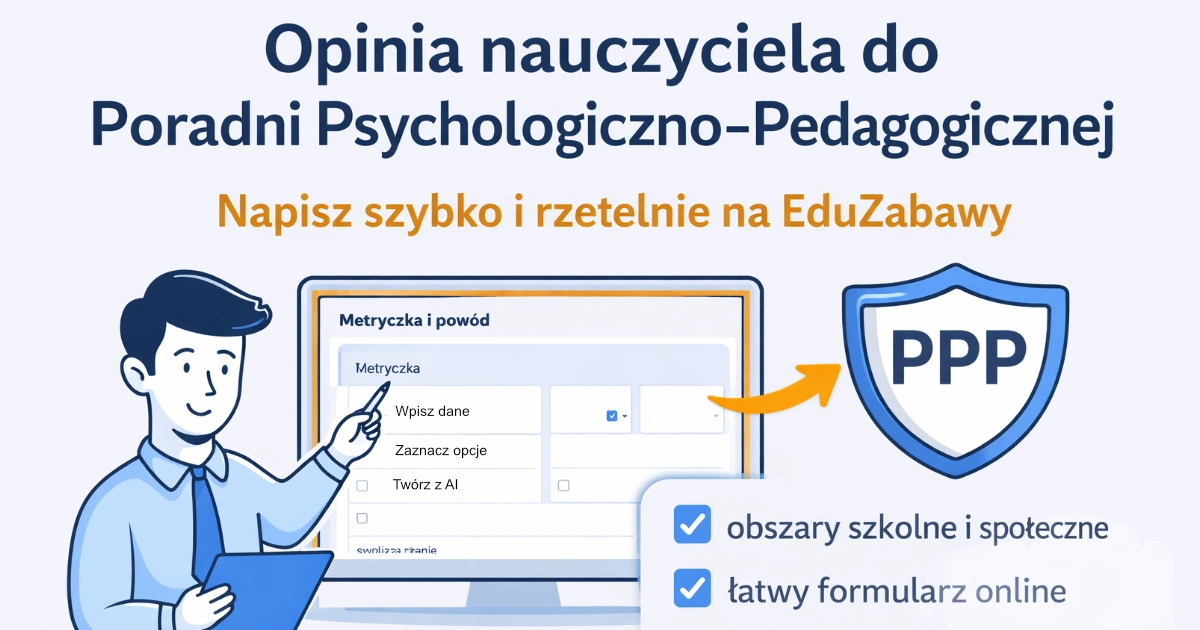 Jak napisać opinię do PPP przy użyciu AI