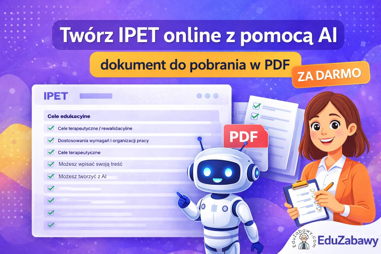 IPET online – tworzenie Indywidualnego Programu Edukacyjno-Terapeutycznego z pomocą AI
